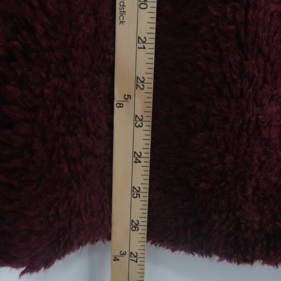 Pendleton Pullover Womens XL Sherpa Fleece Plaid Lined Zip Collar Jacket - Picture 5 of 13